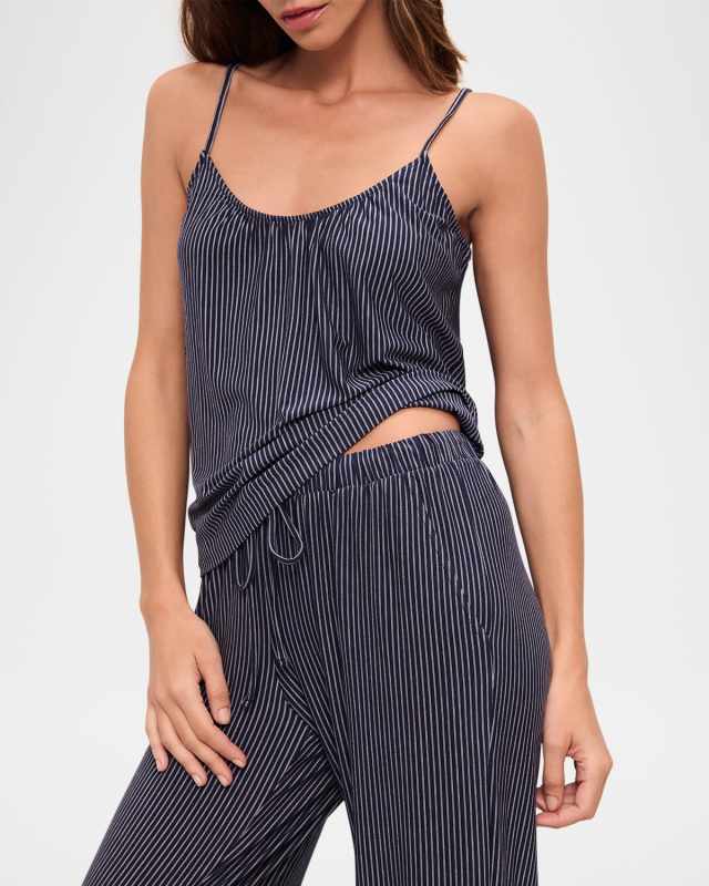 Striped Cami & Pants Pajama Set